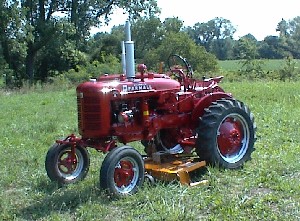 Antique Farmall Super A Tractor Restoration